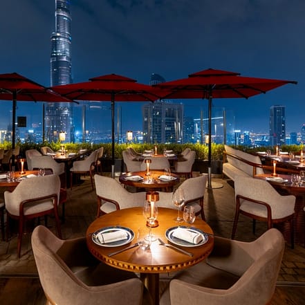 Set Menu Dinner at CÉ LA VI with Selected Beverages and Burj Khalifa Views – Brunches OHHE.com Special Offers, Deals & Discounts