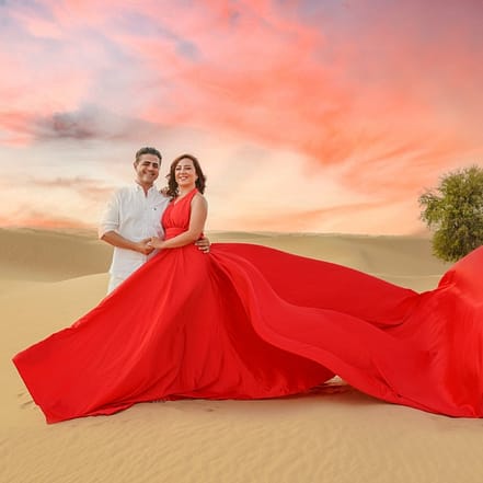 Dubai Desert Flying Dress Videography Tour – Recently Added Experiences OHHE.com Special Offers, Deals & Discounts
