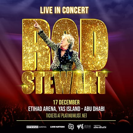 Rod Stewart at Etihad Arena in Abu Dhabi – Concerts OHHE.com Special Offers, Deals & Discounts