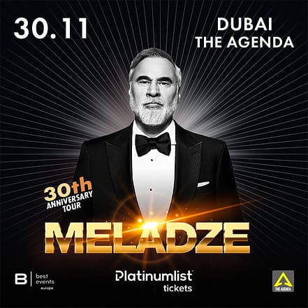 Meladze Concert at The Agenda in Dubai – Concerts OHHE.com Special Offers, Deals & Discounts