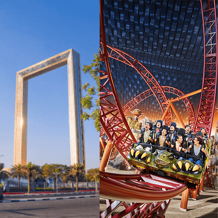 IMG Park  + Dubai Frame – Combo – Combos and more adventures OHHE.com Special Offers, Deals & Discounts