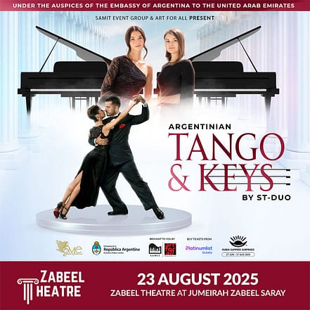 Tango & Keys at Zabeel Theatre, Dubai – Comedy Events OHHE.com Special Offers, Deals & Discounts