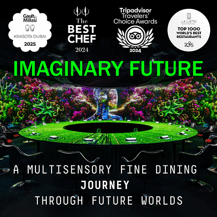 IMAGINARY FUTURE Show in KRASOTA Restaurant – Dining Experiences OHHE.com Special Offers, Deals & Discounts