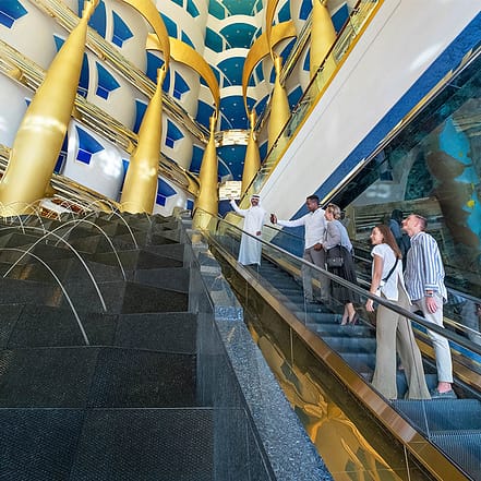 Inside Burj Al Arab Tour including Signature Beverage – Experiences OHHE.com Special Offers, Deals & Discounts