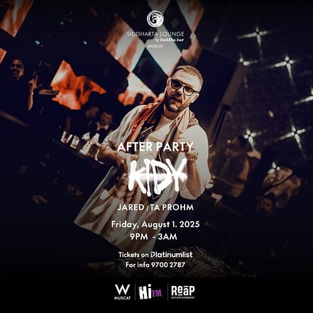 After Party Featuring Kidy in Muscat – Nightlife OHHE.com Special Offers, Deals & Discounts