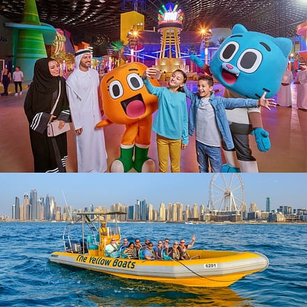Combo: IMG World Of Adventures + FREE 99 Minutes Premium Boat Tour – Combos and more adventures OHHE.com Special Offers, Deals & Discounts