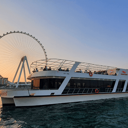 Dubai Marina Sunset Cruise with Live Music & Open Bar – Boat Tours and Cruises OHHE.com Special Offers, Deals & Discounts