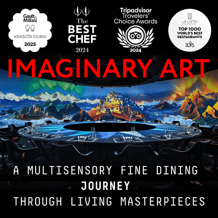 IMAGINARY ART Show in KRASOTA Restaurant – Dining Experiences OHHE.com Special Offers, Deals & Discounts