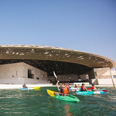 Guided Kayak Tour at Louvre Abu Dhabi – Water Sports OHHE.com Special Offers, Deals & Discounts