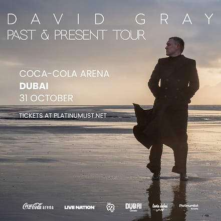 David Gray – Past & Present Tour in Dubai – Concerts OHHE.com Special Offers, Deals & Discounts