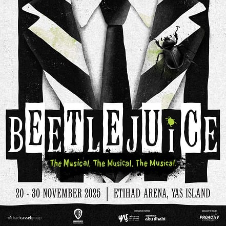 Beetlejuice The Musical at Etihad Arena in Abu Dhabi – Shows and Theatrical Plays OHHE.com Special Offers, Deals & Discounts