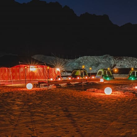 Mleiha Overnight Camping –  Panoramic Lounge – Top-Rated Attractions OHHE.com Special Offers, Deals & Discounts
