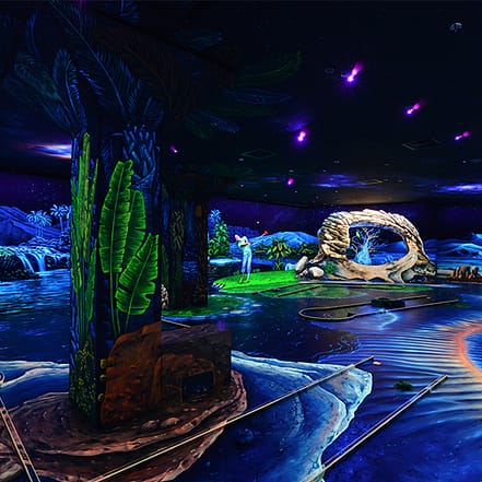3D Blacklight Minigolf Tickets – Indoor Attractions OHHE.com Special Offers, Deals & Discounts