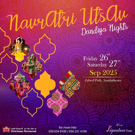 Navratri Utsav – Dandiya Nights 2025 in Dubai – Desi Events OHHE.com Special Offers, Deals & Discounts