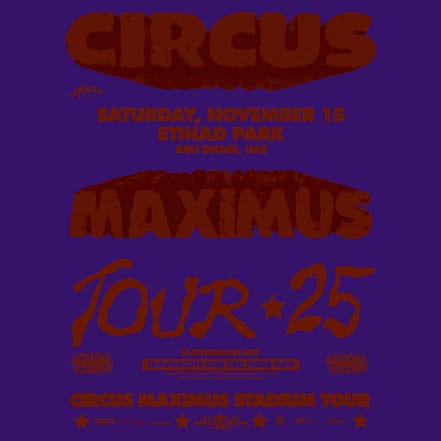 Travis Scott – Circus Maximus Tour 2025 – Concerts OHHE.com Special Offers, Deals & Discounts