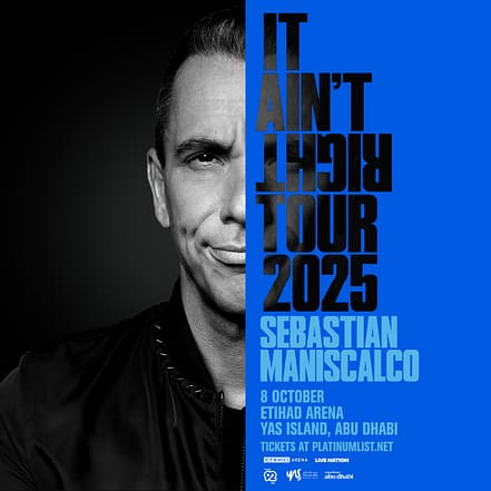 Sebastian Maniscalco: It Ain’t Right Tour at Etihad Arena – Shows and Theatrical Plays OHHE.com Special Offers, Deals & Discounts