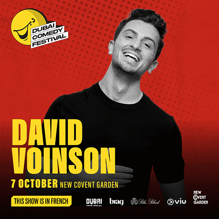 David Voinson Live at Dubai Comedy Festival – Dubai Comedy Festival OHHE.com Special Offers, Deals & Discounts