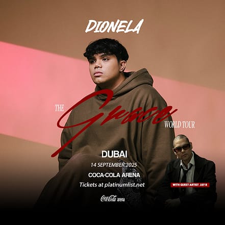 Dionela – The Grace World Tour at Coca-Cola Arena in Dubai – Filipino Events OHHE.com Special Offers, Deals & Discounts