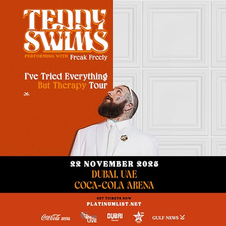 Teddy Swims Live at Coca-Cola Arena in Dubai – Concerts OHHE.com Special Offers, Deals & Discounts