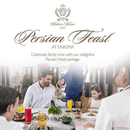 Family Feast at Enigma | Palazzo Versace Dubai – Brunches OHHE.com Special Offers, Deals & Discounts