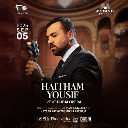 Haitham Yousif in Dubai – Concerts OHHE.com Special Offers, Deals & Discounts