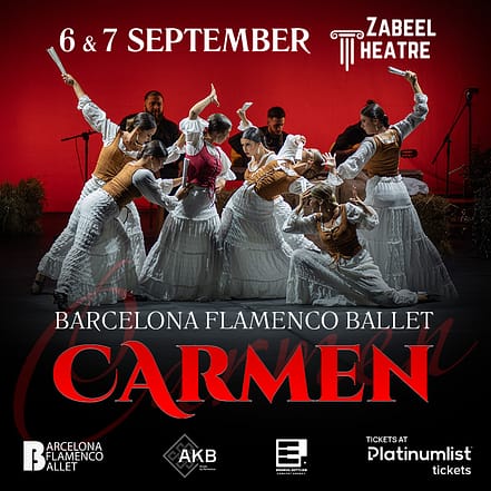 Barcelona Flamenco Ballet – “Carmen” at Zabeel Theatre in Dubai – Shows and Theatrical Plays OHHE.com Special Offers, Deals & Discounts