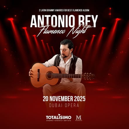 Antonio Rey – Flamenco Night at Dubai Opera – Concerts OHHE.com Special Offers, Deals & Discounts