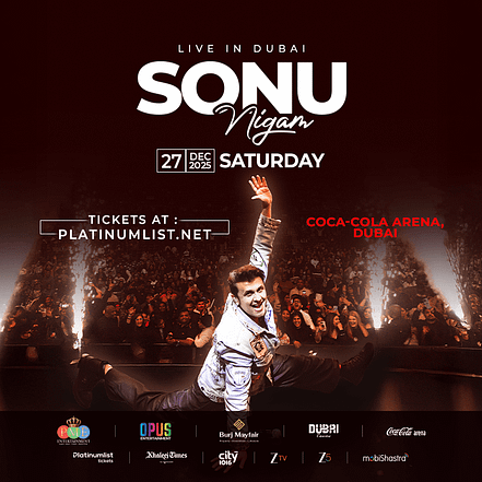 Sonu Nigam in Dubai – Concerts OHHE.com Special Offers, Deals & Discounts
