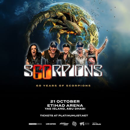 Coming Home — 60 Years of Scorpions tour at Etihad Arena – Concerts OHHE.com Special Offers, Deals & Discounts