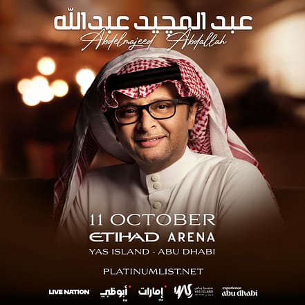 Abdul Majeed Abdallah at Etihad Arena – Concerts OHHE.com Special Offers, Deals & Discounts