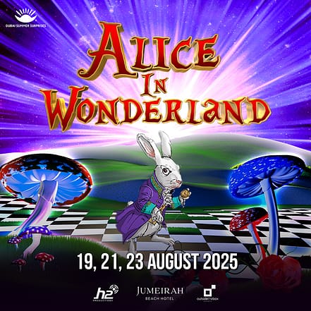 Alice in Wonderland at Jumeirah Beach Hotel – Shows and Theatrical Plays OHHE.com Special Offers, Deals & Discounts