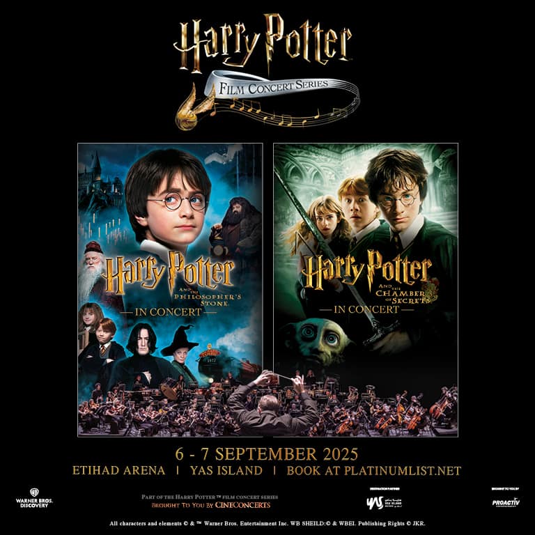 Harry Potter™ Film Concert Series at Etihad Arena in Abu Dhabi – Concerts OHHE.com Special Offers, Deals & Discounts